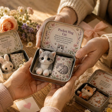 Pocket Hug Plush Keepsake Tin