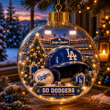 Bring the Ballpark Home — Light-Up Baseball Christmas Ornament