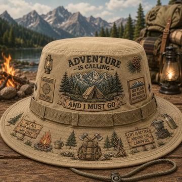 Adventure Is a Way of Life Boonie Hat