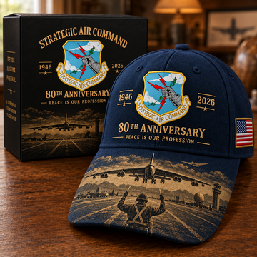 Strategic Air Command 80th Anniversary Commemorative Cap