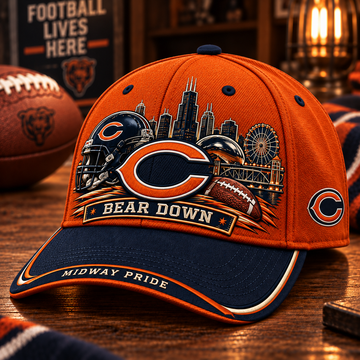 Bear Down Game Day Fan Baseball Cap
