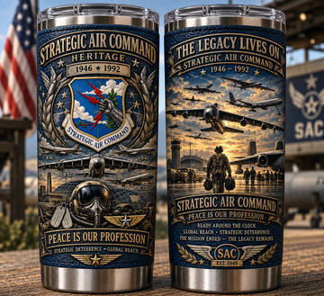 Strategic Air Command Heritage Insulated Travel Tumbler