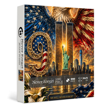 Never Forget 9/11 Jigsaw Puzzle 1000 Pieces