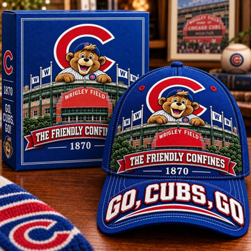 “GO, CUBS, GO” 1870 Heritage Commemorative Cap