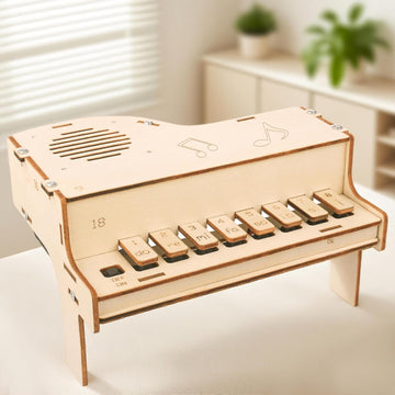 Playable Wooden Piano – 3D Puzzle Craft Kit