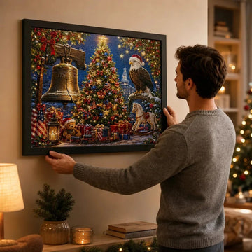 1000-Piece 250th Anniversary Christmas Puzzle