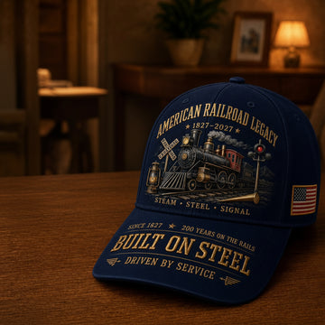 American Railroad Bicentennial Cap
