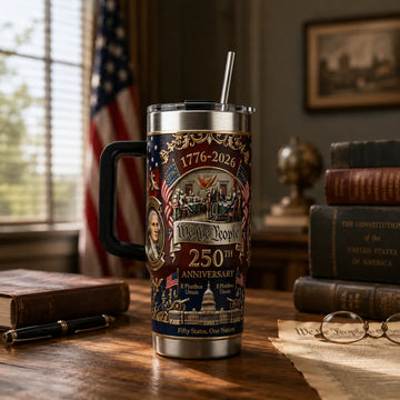U.S. 250th Anniversary Commemorative Travel Tumbler