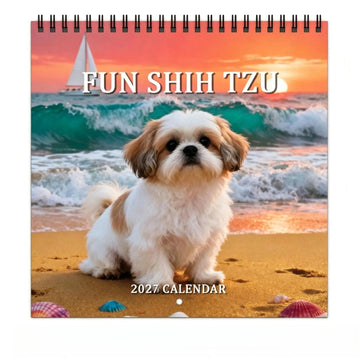 2027 Cute Shih Tzu Calendar