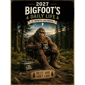 2027 Bigfoot’s Daily Life Calendar