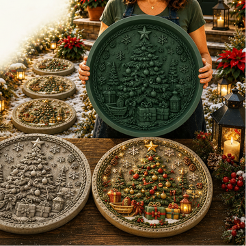 Reusable Christmas Garden Art Mold