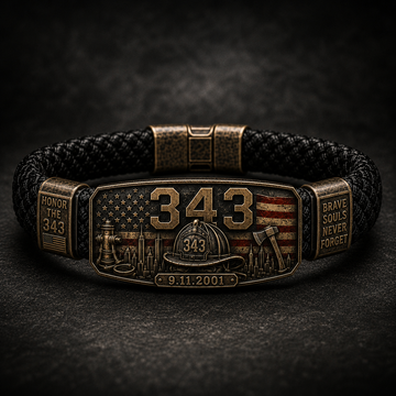 343 Firefighter Honor Bracelet