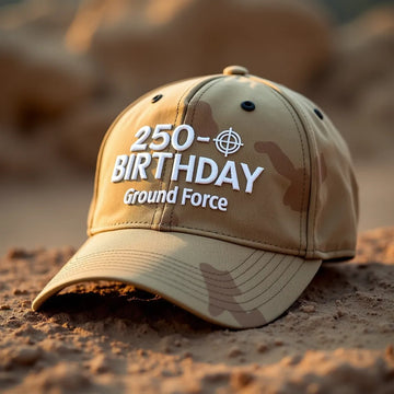 250th Birthday Ground Force Military Caps