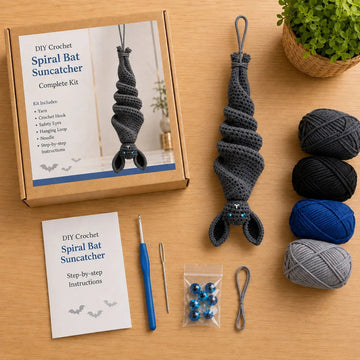 Crochet Bat Wind Spinner DIY Kit