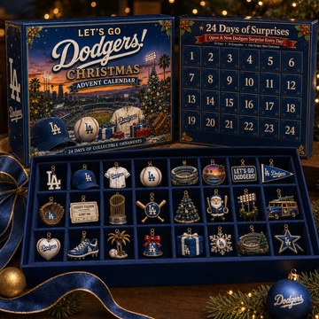 Let’s Go Dodgers! Baseball Christmas Advent Calendar