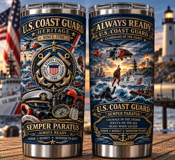 U.S. Coast Guard Heritage Insulated Travel Tumbler