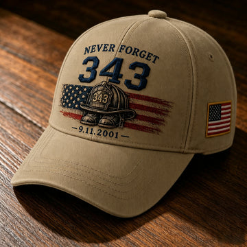 Never Forget 343 Memorial Cap