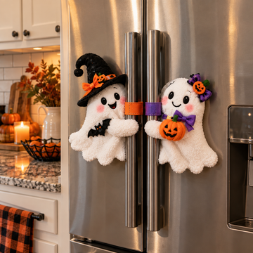 Halloween Handle Huggers – Plush Fridge & Rail Decor