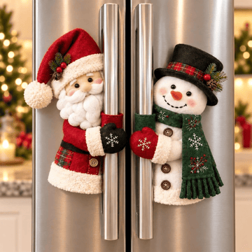 Festive Christmas Handle Covers Set