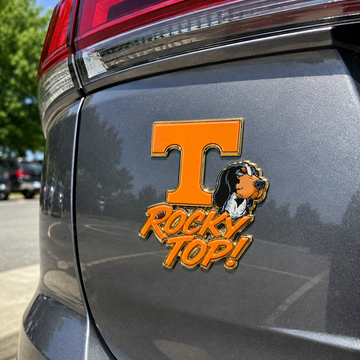 Rocky Top Car Emblem Metal Badge