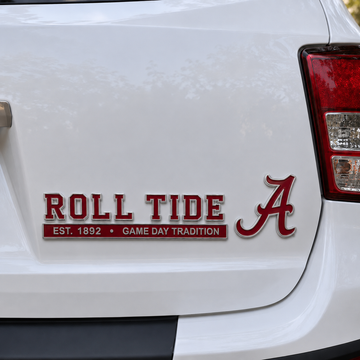 ROLL TIDE 3D Metal Car Emblem Badge