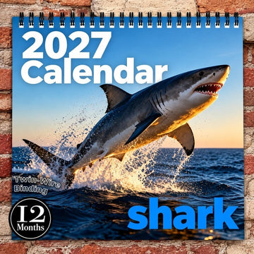2027 Sharks Wall Calendar
