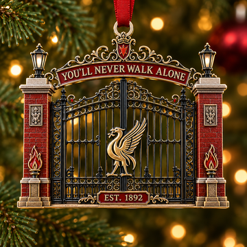 YOU’LL NEVER WALK ALONE Heritage Gate Christmas Keepsake Ornament