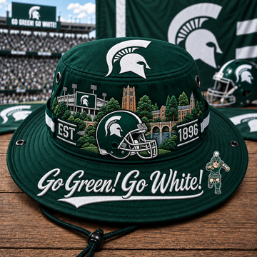 Go Green! Go White! Boonie Hat
