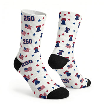 Liberty Bell Americana Heritage Crew Socks