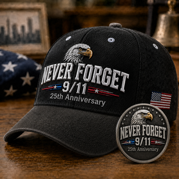 9/11 Never Forget 2001–2026 Honor Cap Coin Set