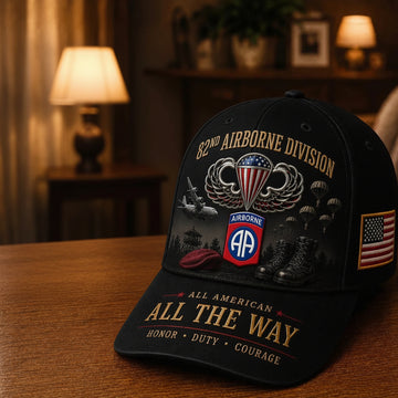 U.S. Army Airborne Units “All the Way” Tribute Cap