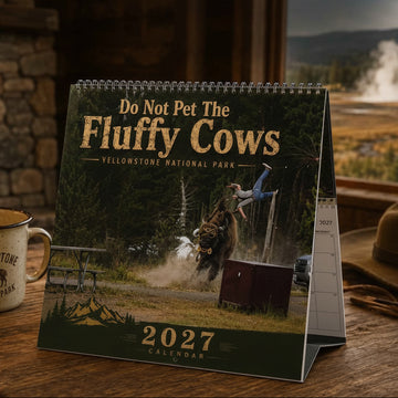 Bison Yellowstone National Park 2027 Wall Calendar