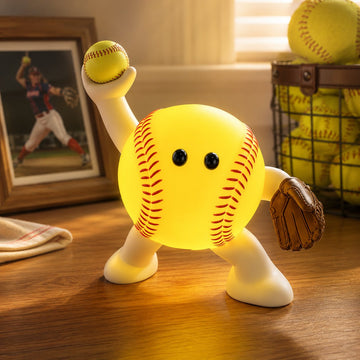 Cute LED Lamp for Bedrooms, Desks & Trophy Shelves
