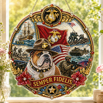 American Military Heritage Diamond Art Hanging Ornament Kit