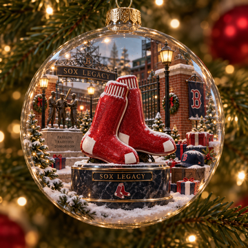 Go Sox — Light-Up Baseball Ornament