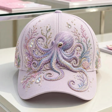 Marine Life Hat Sea Animal Ocean Theme Cap