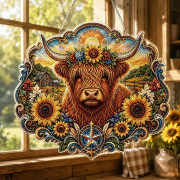 DIY Highland Cow Diamond Painting