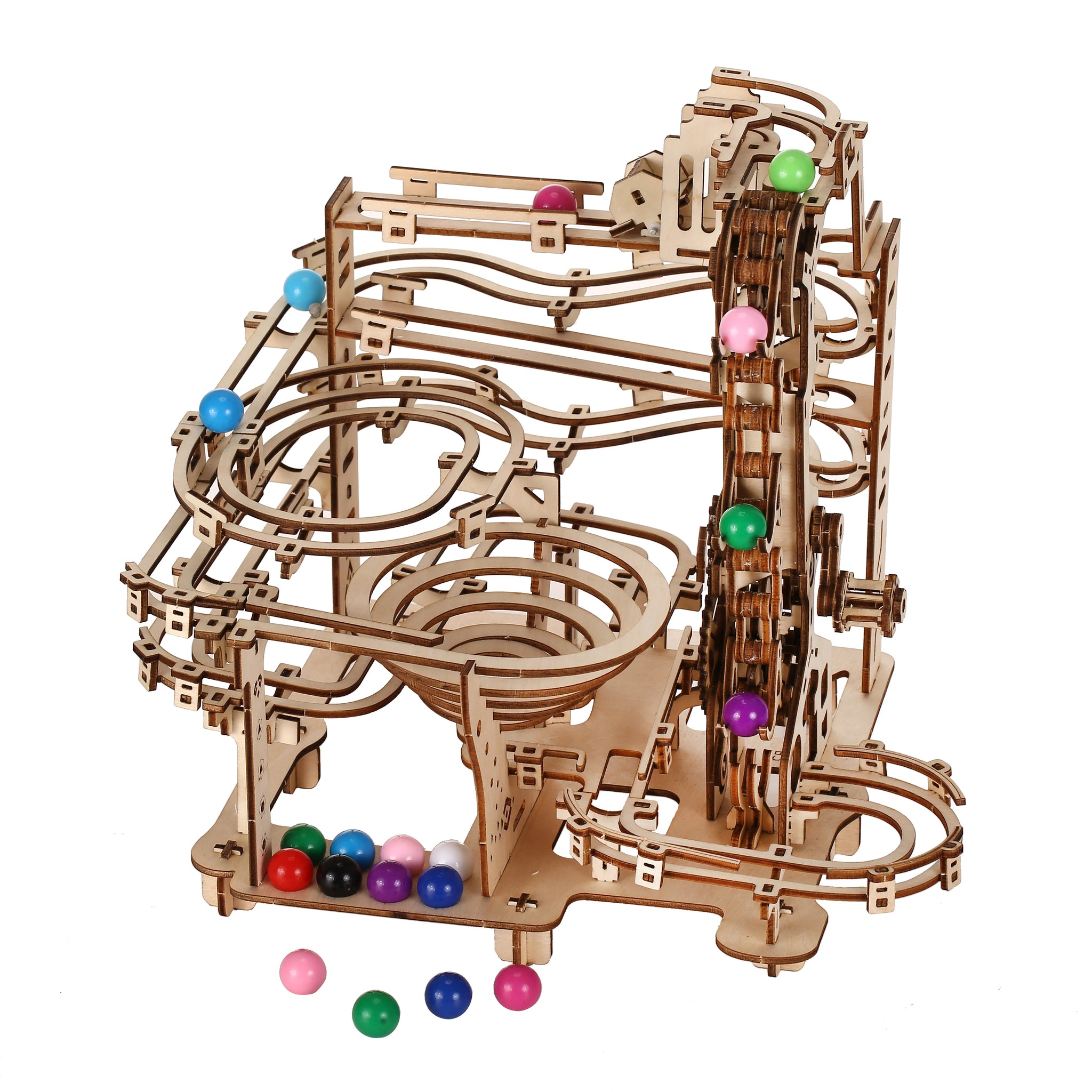 Mechanical Track Pulley 3D Puzzle