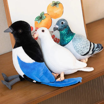 Lifelike Bird Plush Toys