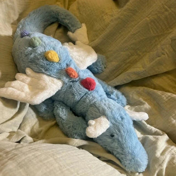 Rainbow Flying Dragon Plush Toy