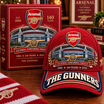 “The Gunners” 1886–2026 140th Anniversary Commemorative Cap