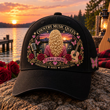 Country Music Queen 1946–2026 Tribute Cap