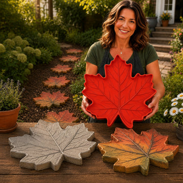 Reusable Decorative Garden Stepping Stone Mold