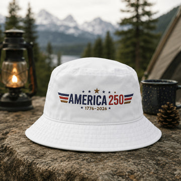 America's 250th Anniversary Star-Spangled Bucket Hat