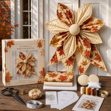 DIY Quilted Bow Sewing Kit