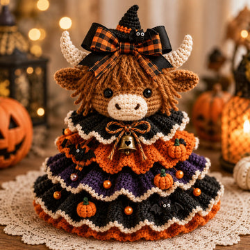 Halloween Crochet Tabletop Decor DIY Kit