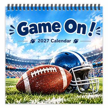 Game Day All Year – 2027 Sports Wall Calendar