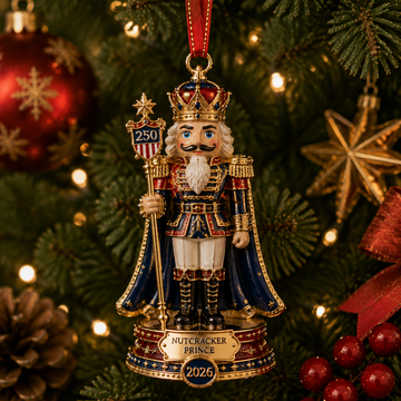 Christmas Nutcracker Prince Hanging Ornament