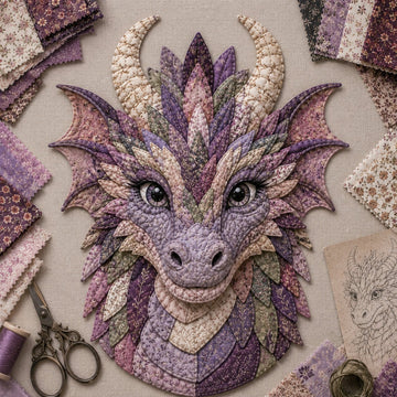 Dragon Patchwork DIY Kit