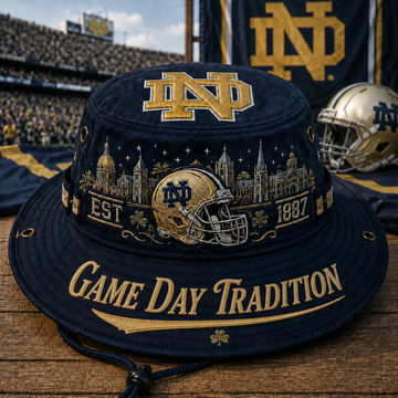 GAME DAY TRADITION Notre Dame Football Heritage Boonie Hat